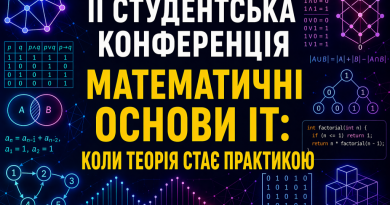 Відбулася студентська конференція з дискретної математики «Математичні основи ІТ: коли теорія стає практикою»